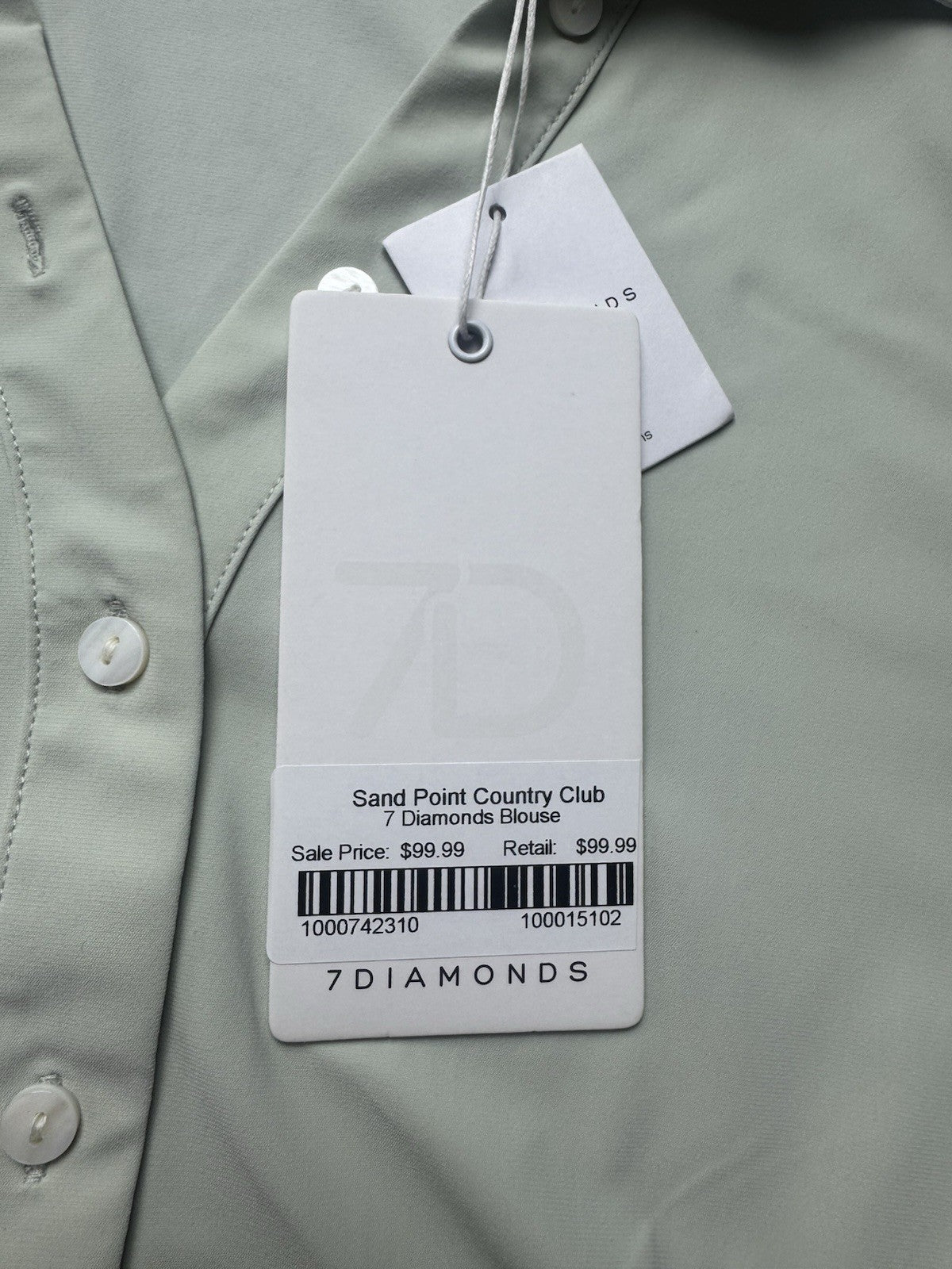 7 Diamonds Women’s Long Sleeve Shirt Size M     (B.159)