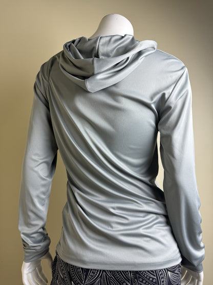 Paragon Women’s Gray Pullover Hoodie Sz S.  (B.98)