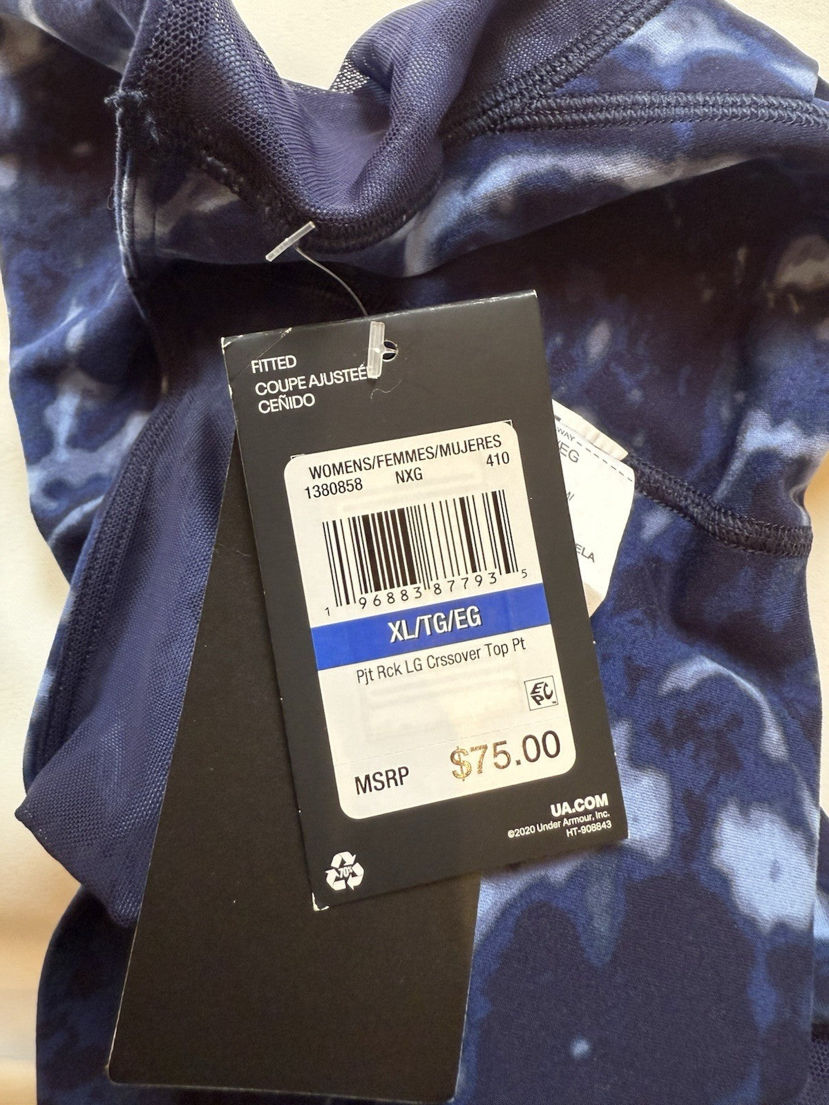 $75 Under Armour Women’s Crossover Top Sz XL.  (B.167)