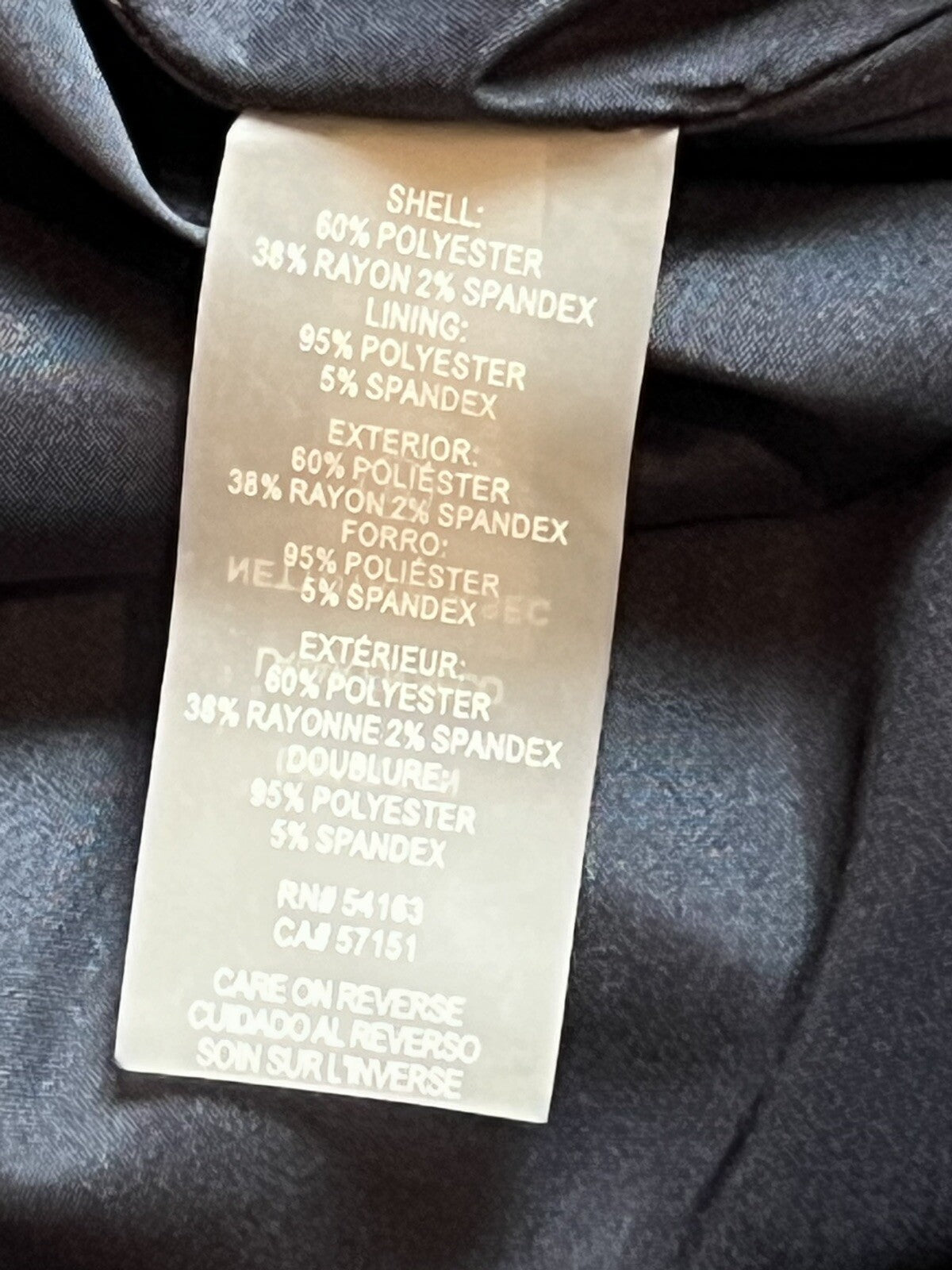 $89 Tommy Hilfiger Size 4 A Line Skirt Navy White