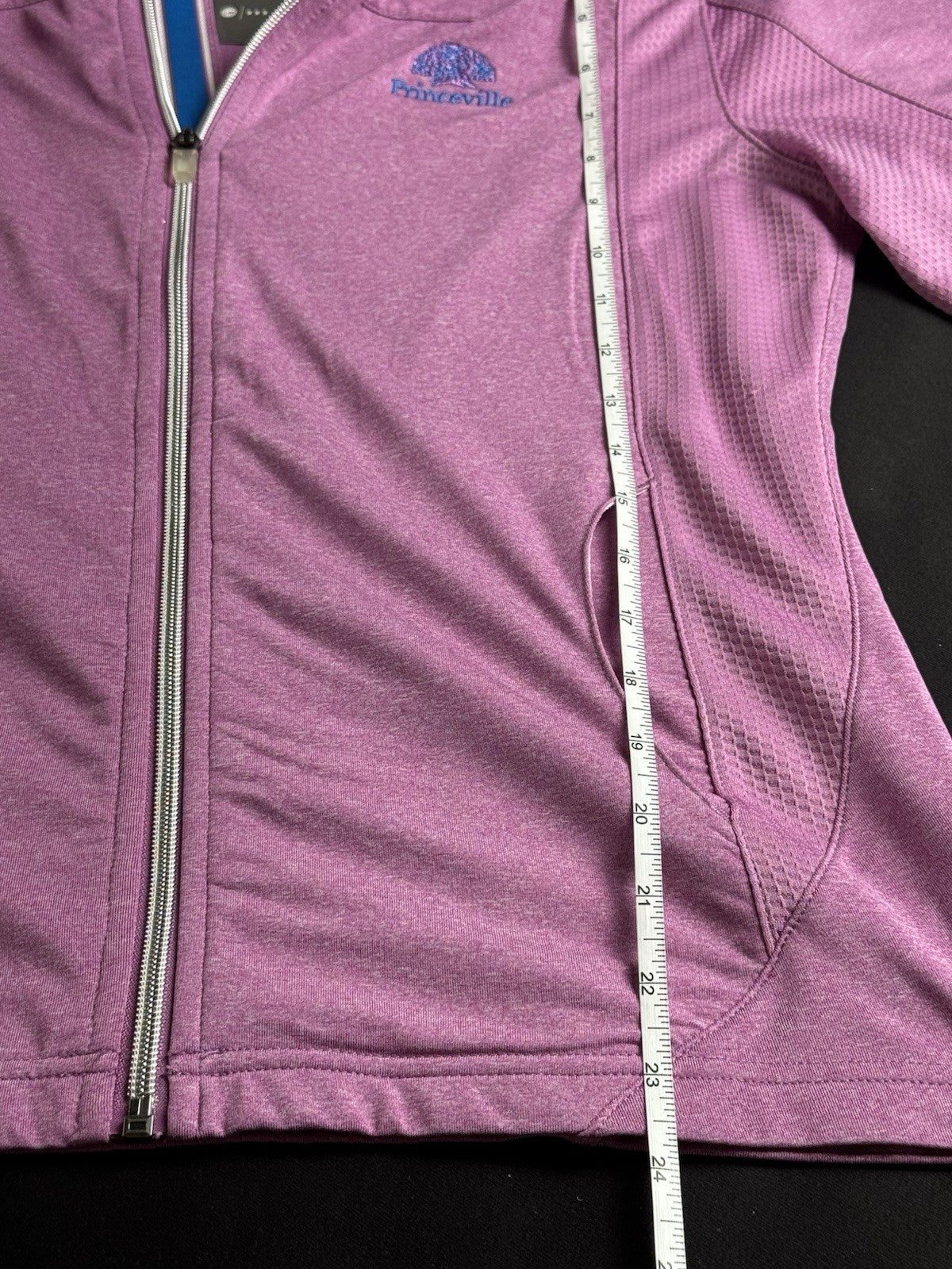 LeverWear Women's Prince Course Logo Jacket Sz M.   (B.032)