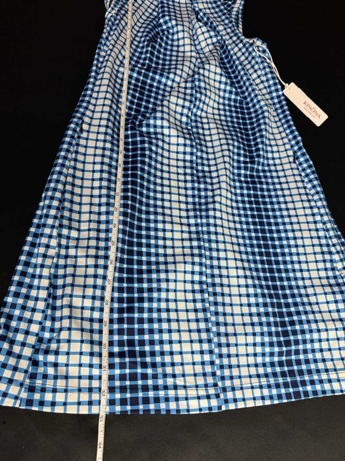 Kinona Golf Dress Blue White Sz S.   (B.169)