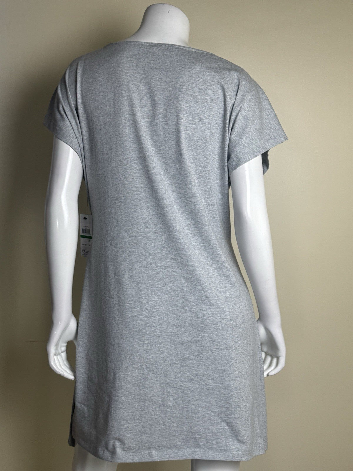 $109 DKNY Women’s Gray Dress Sz L    (B.032)