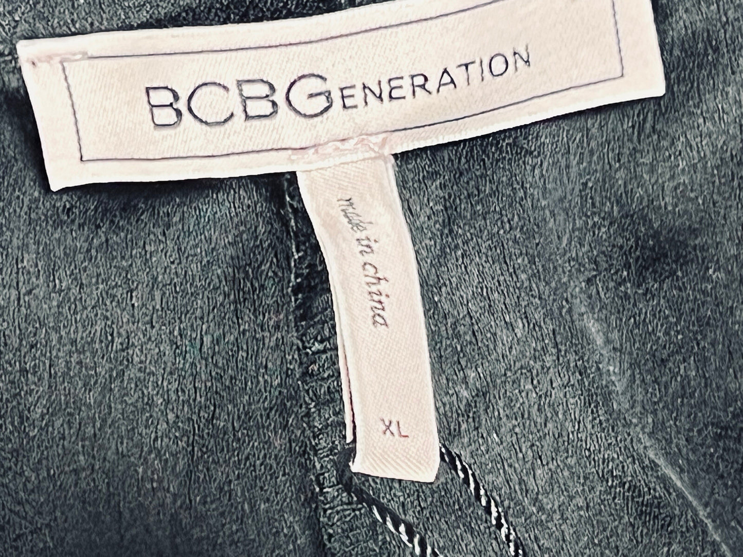 BCBGeneration Women’s Black Joggers Pants Sz XL