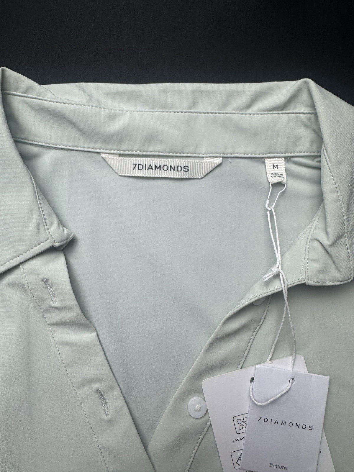 7 Diamonds Women’s Long Sleeve Shirt Size M     (B.159)