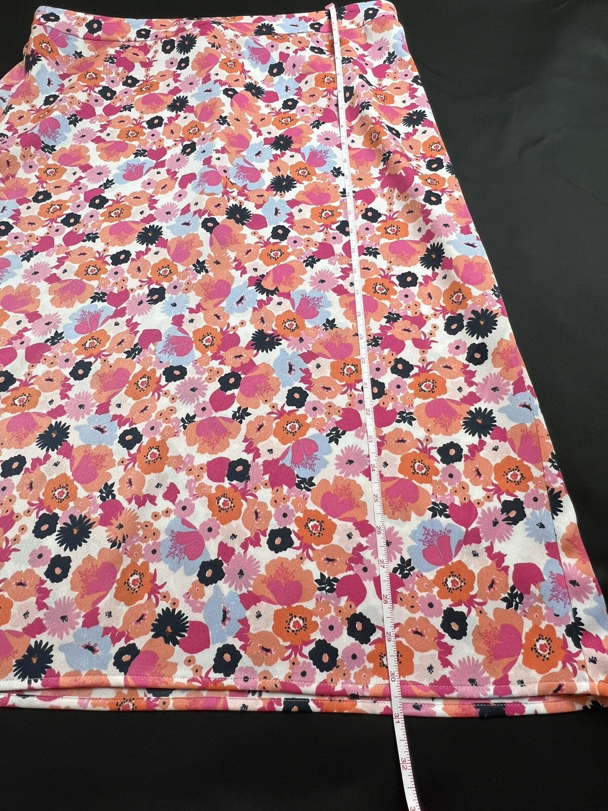 Charter Club Women's Lightweight Multicolor Maxi Skirt Size XL