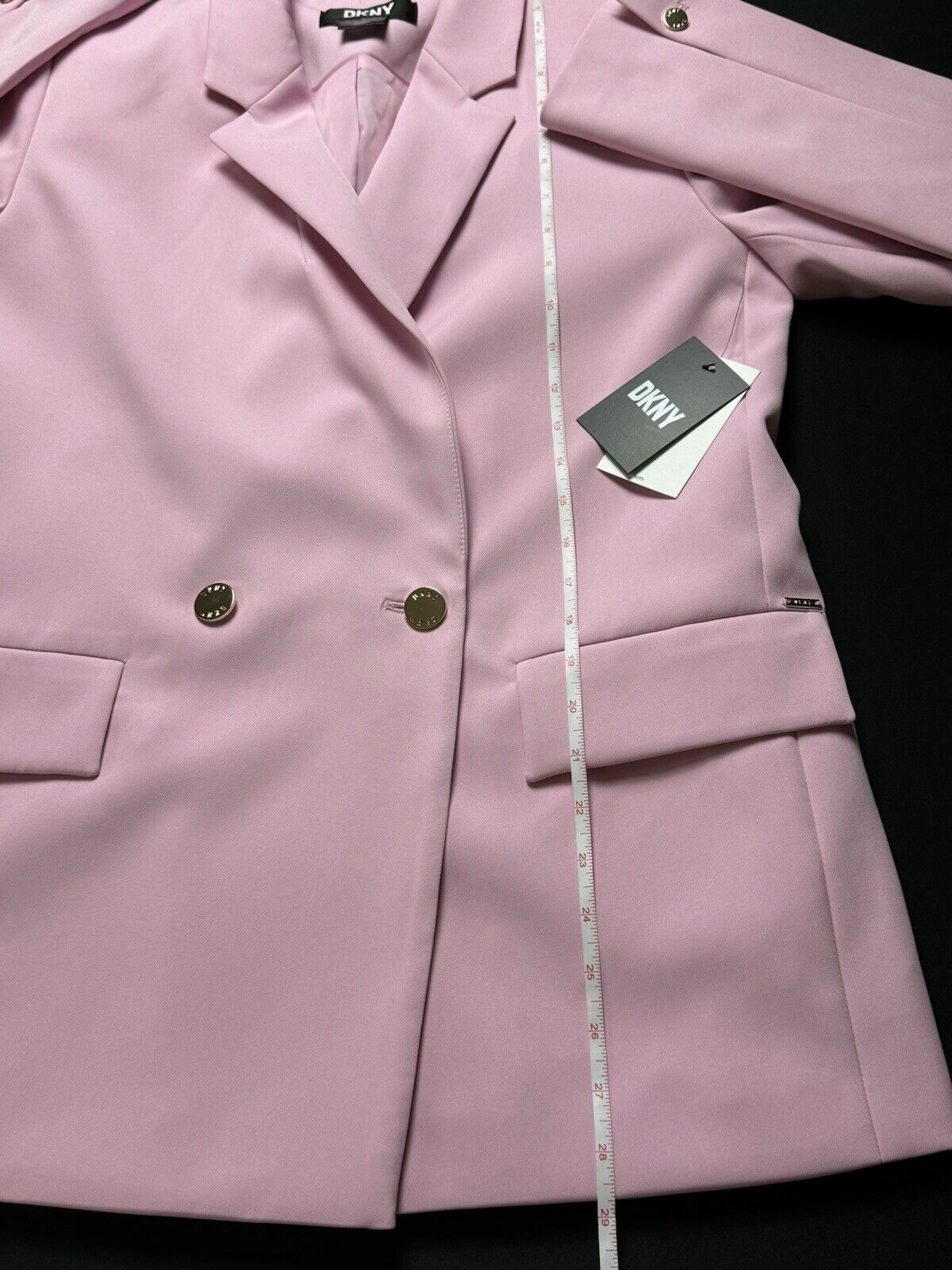 DKNY Women’s Blazer Pink Jacket Size 6. (B.82)