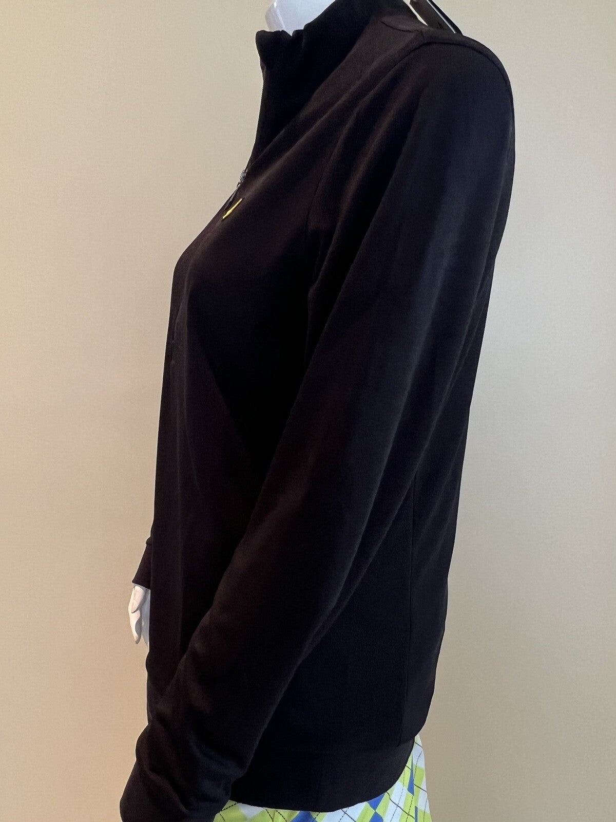 Lyle & Scott Women’s Pullover Sweatshirt Black Size XL (10)