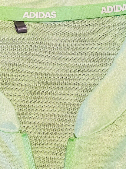 ADIDAS Women's Polo Shirt Green Sz S (B.16)