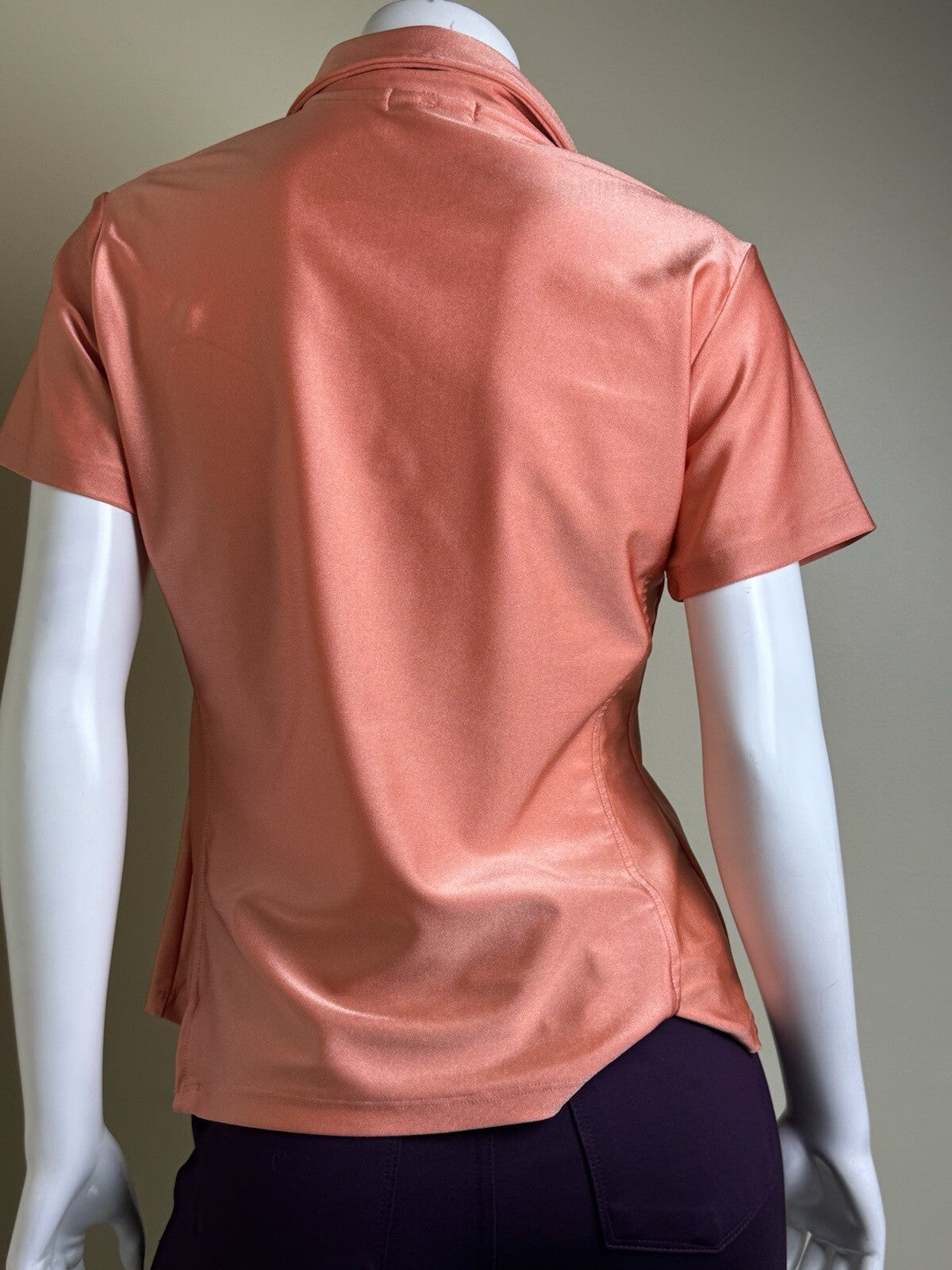 FIA Green California Women’s Top Sz S Golf Shirt. (B.95)