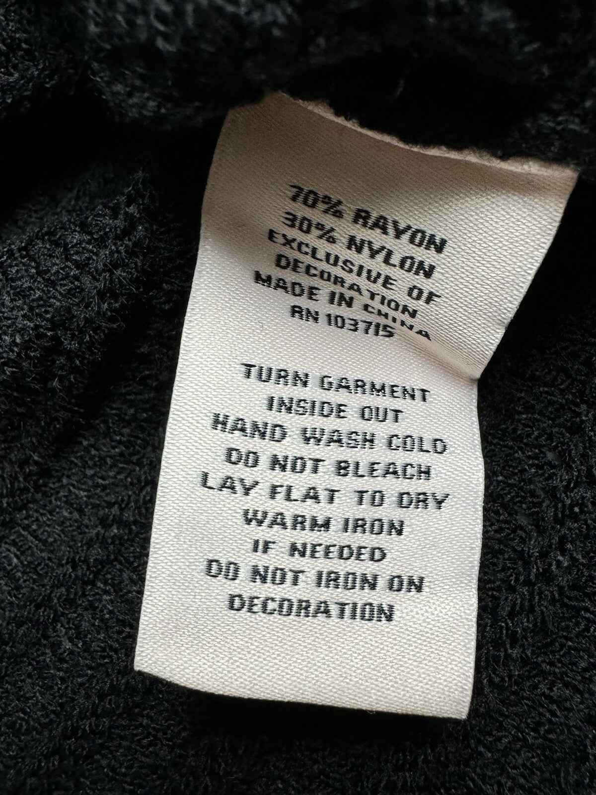 $128 NANETTE LEPORE Women’s Black Tweed Jacket Sz XL    (B.94)