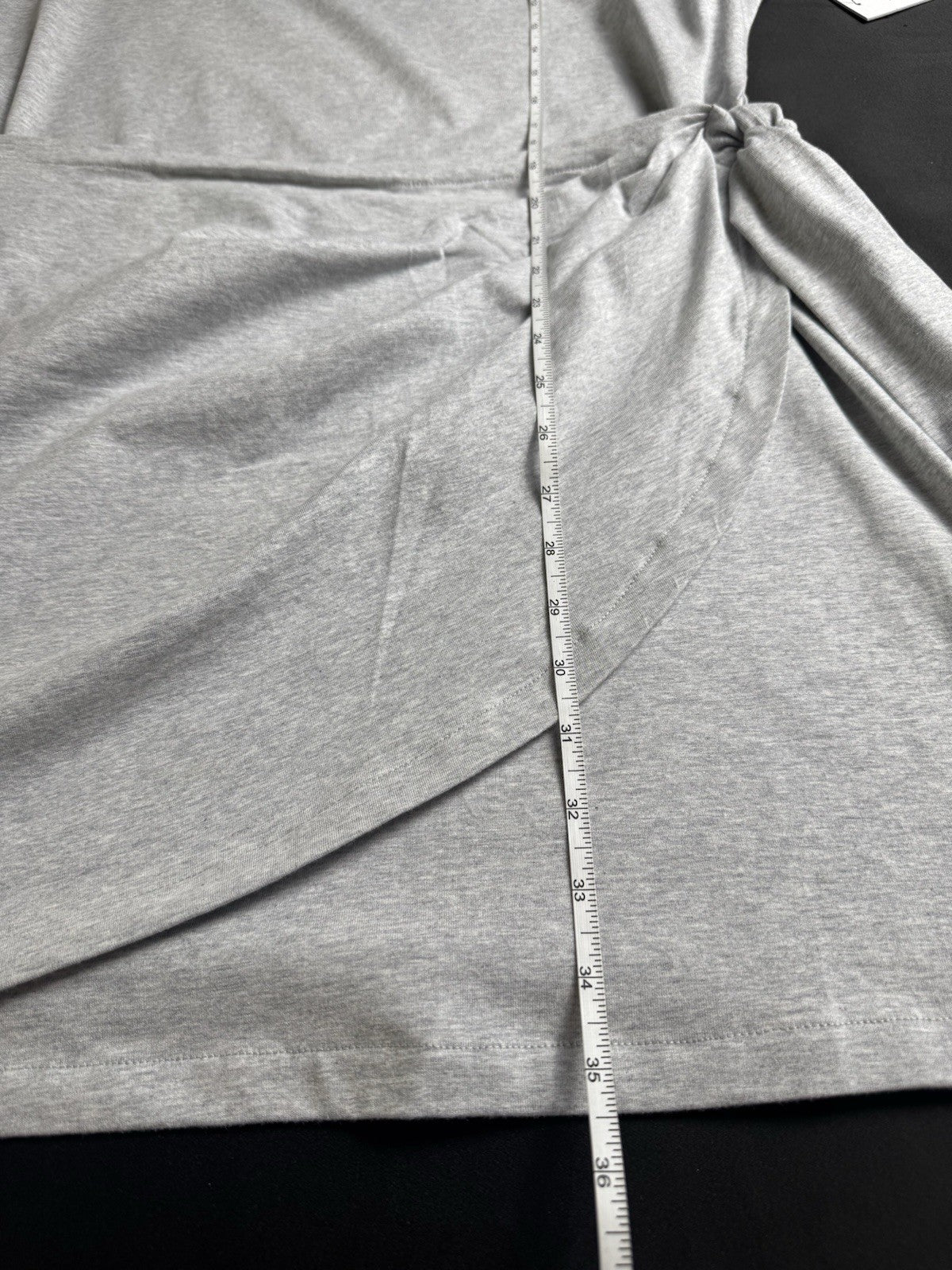 $109 DKNY Women’s Gray Dress Sz L    (B.032)