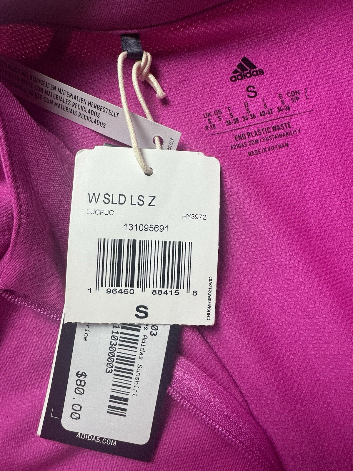 Adidas Women’s Golf Pink Sweatshirt Sz S    (B.106)