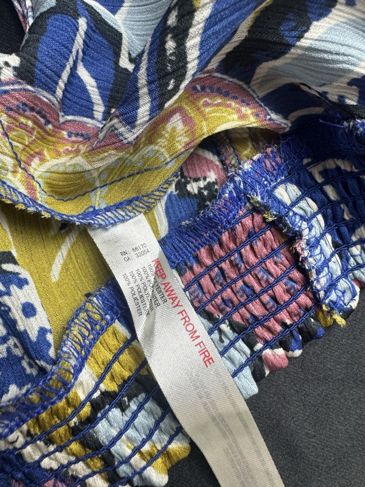 $58 INTIMATELY FREE PEOPLE Top Floral Sz M. (B.162)