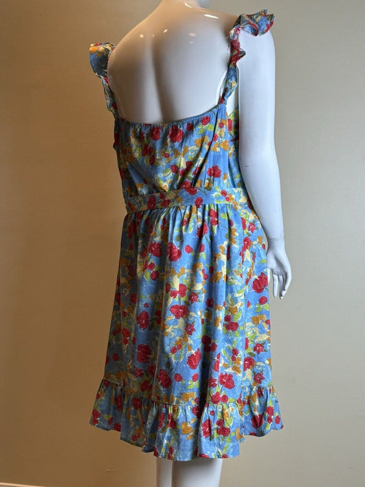 LC Lauren Conrad Size 4X Floral Sundress Maxi Dress (50)