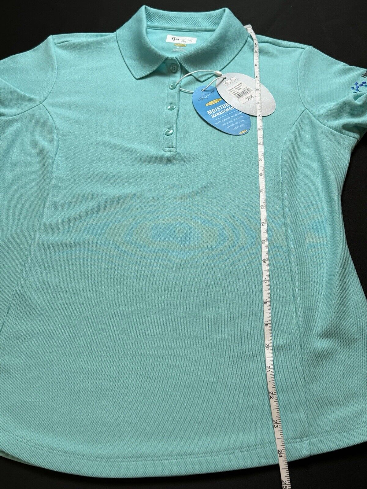 Greg Norman Women's Golf Polo Shirt Sz M (B.87)