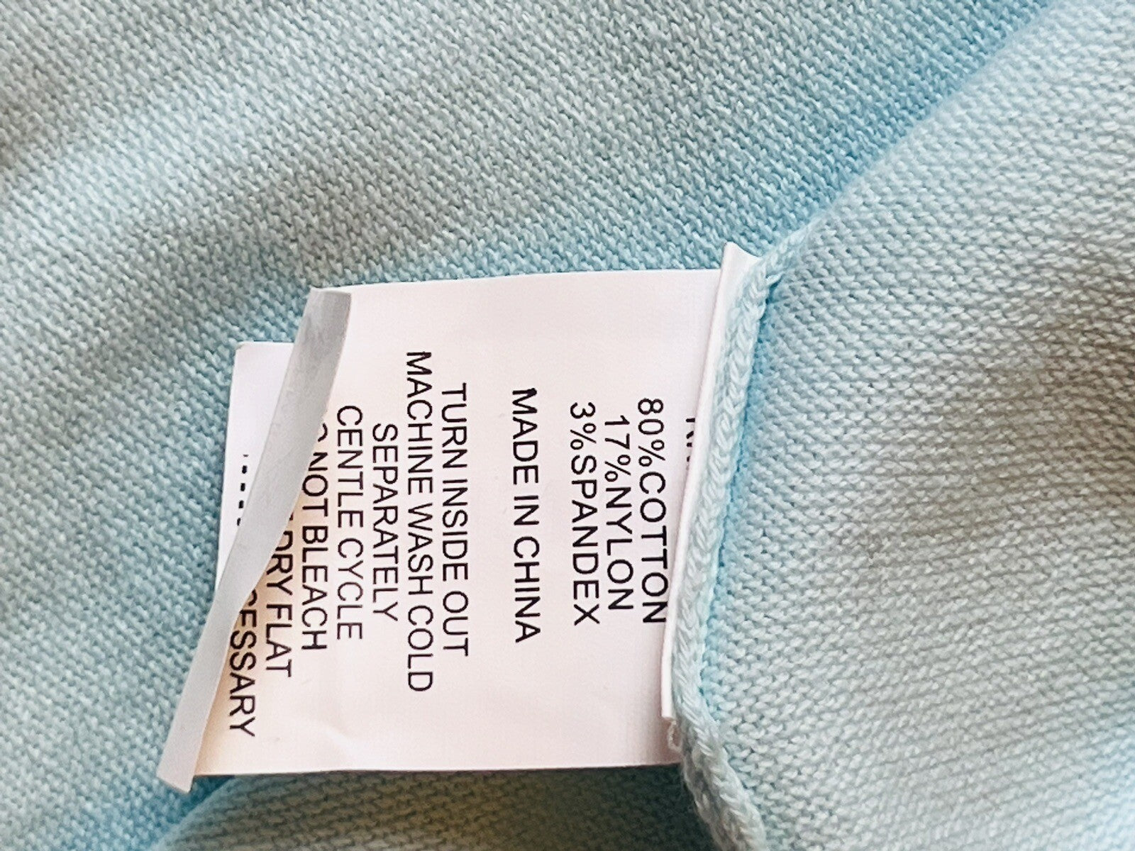 Sport Haley Women’s Long Sleeves Pullover Sweater Sz L Blue (10)