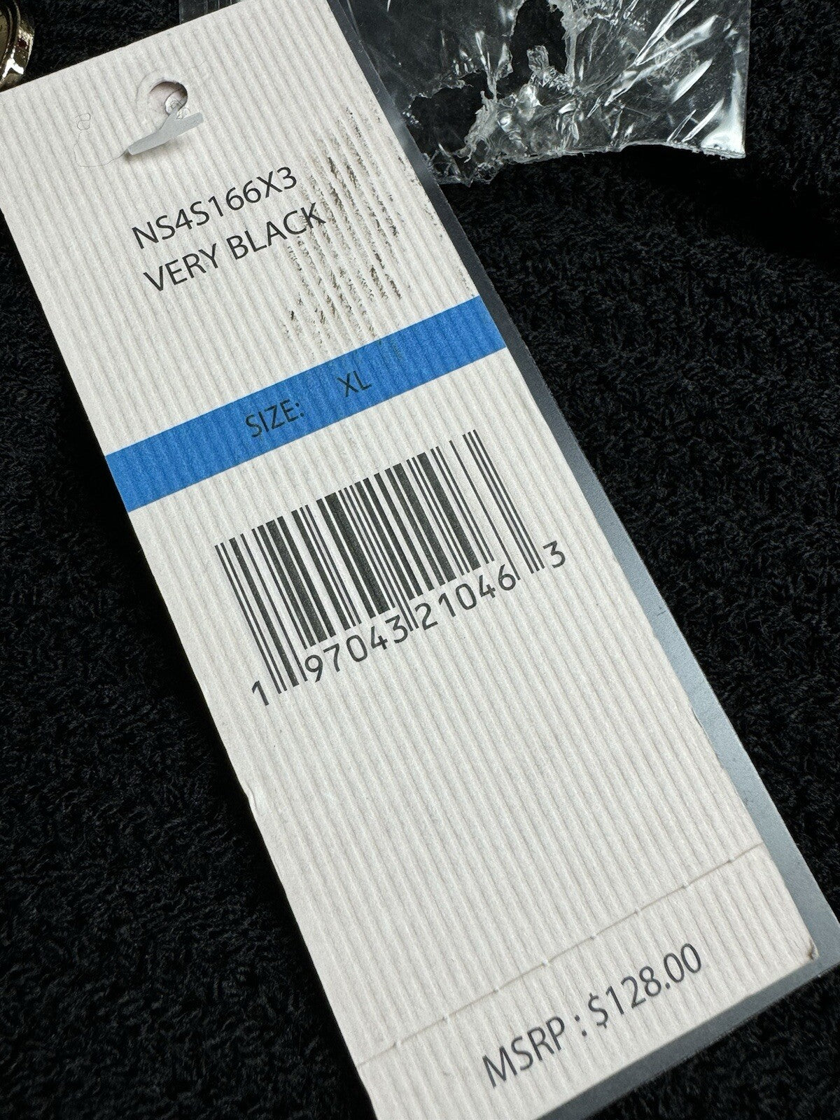 $128 NANETTE LEPORE Women’s Black Tweed Jacket Sz XL    (B.94)