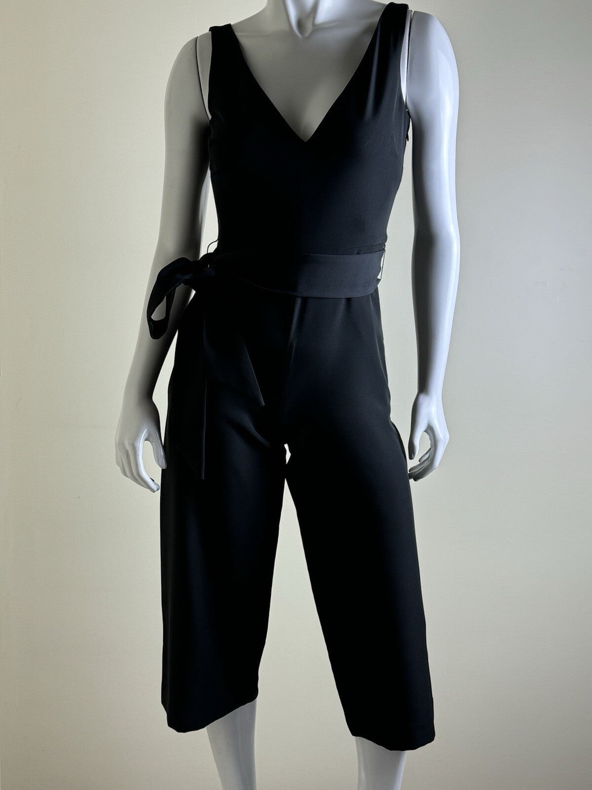 $128 Sam Edelman Jumpsuit Women’s Sz 0 Belt Pockets (B.86)