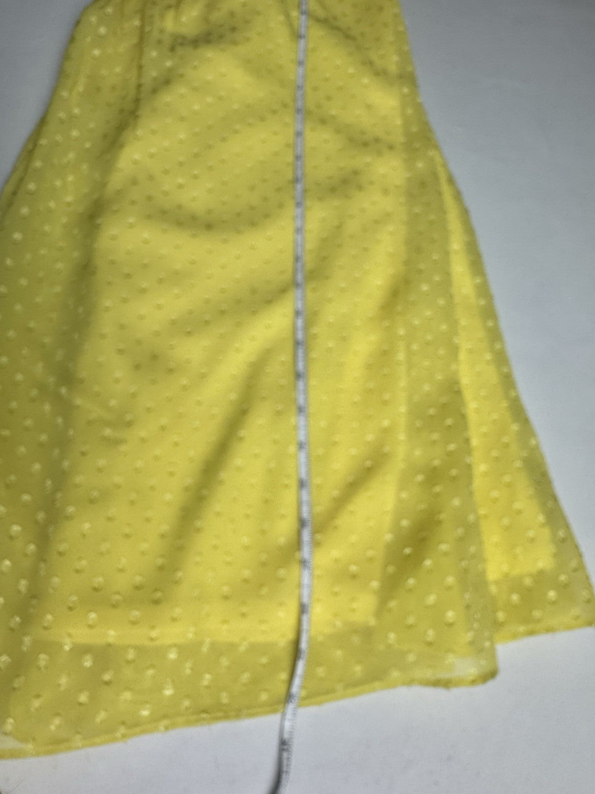 $92 Nine West Yellow Dress Sz 14.  (B.111)