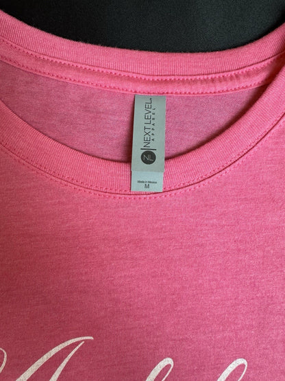 Next Level Apparel Women’s Audubon Country Club Logo T Shirt Sz S. (B.165)