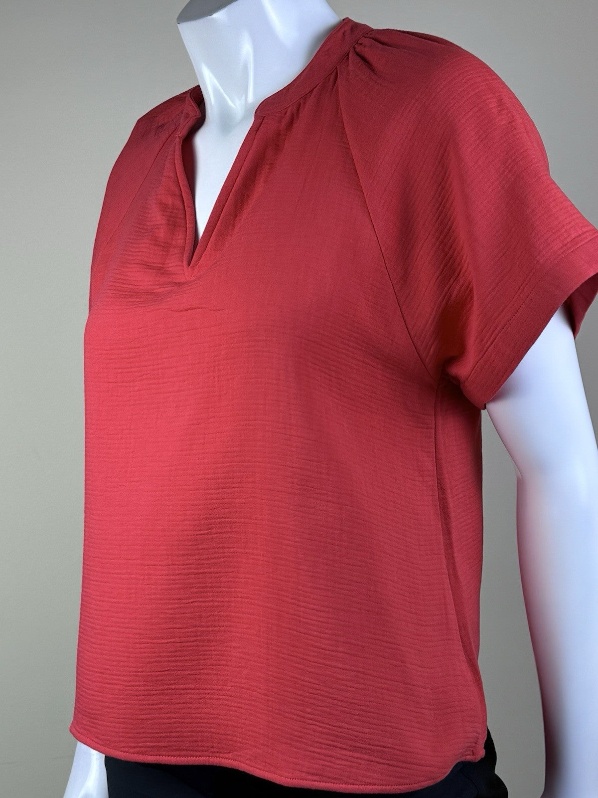 $89 CALVIN KLEIN Women’s Knit Blouse Size M   (B.181)