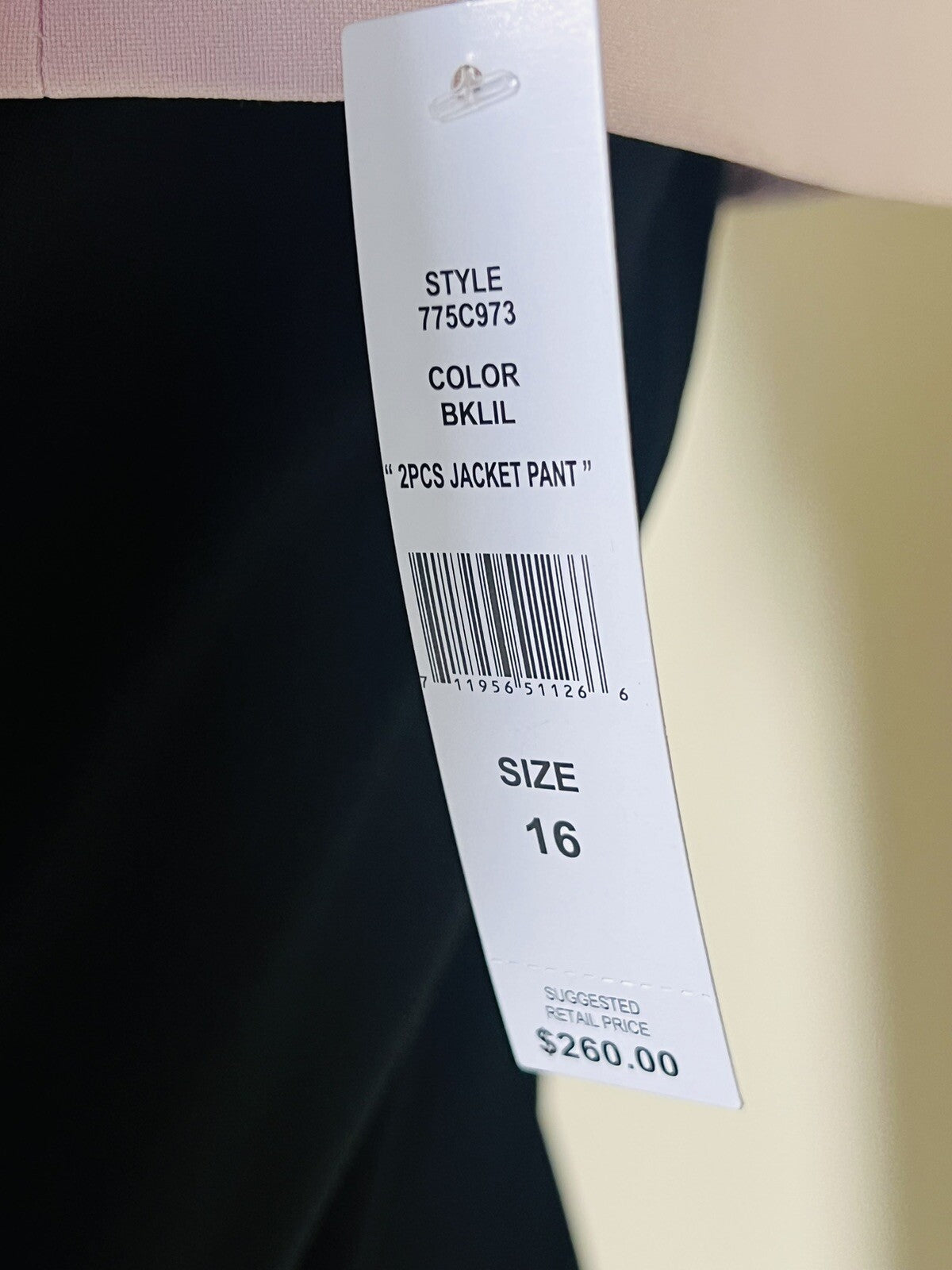 JOHN MEYER Women’s Suit Pants Pink Black Sz 16 Retail $260 (4)