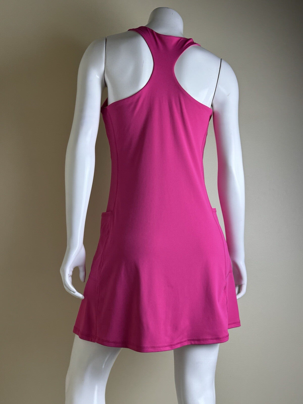 90 Degree By Reflex Airlux Courtside Utility Dress Built-in Bra. Sz L. (B.81)