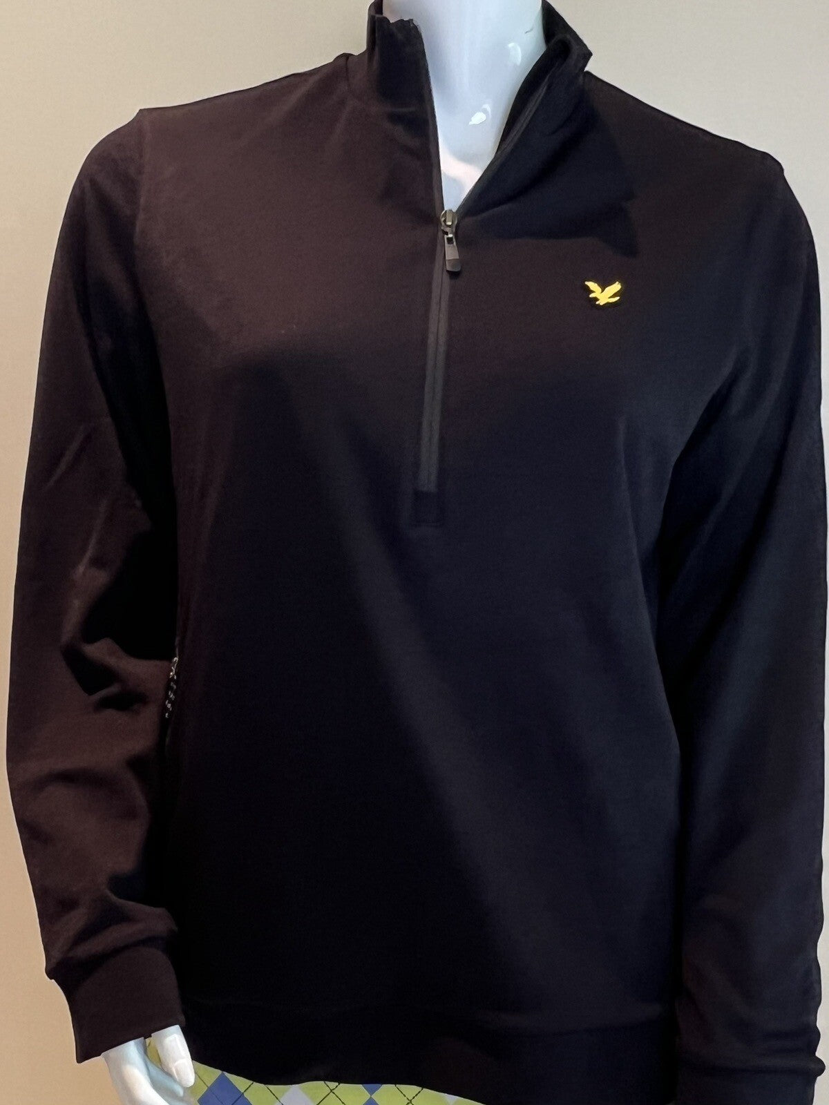 Lyle & Scott Women’s Pullover Sweatshirt Black Size XL (10)