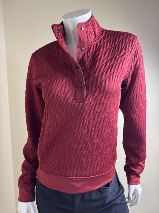 Puma Women's Golf Sweater Maroon Size S.   (B.126/1)