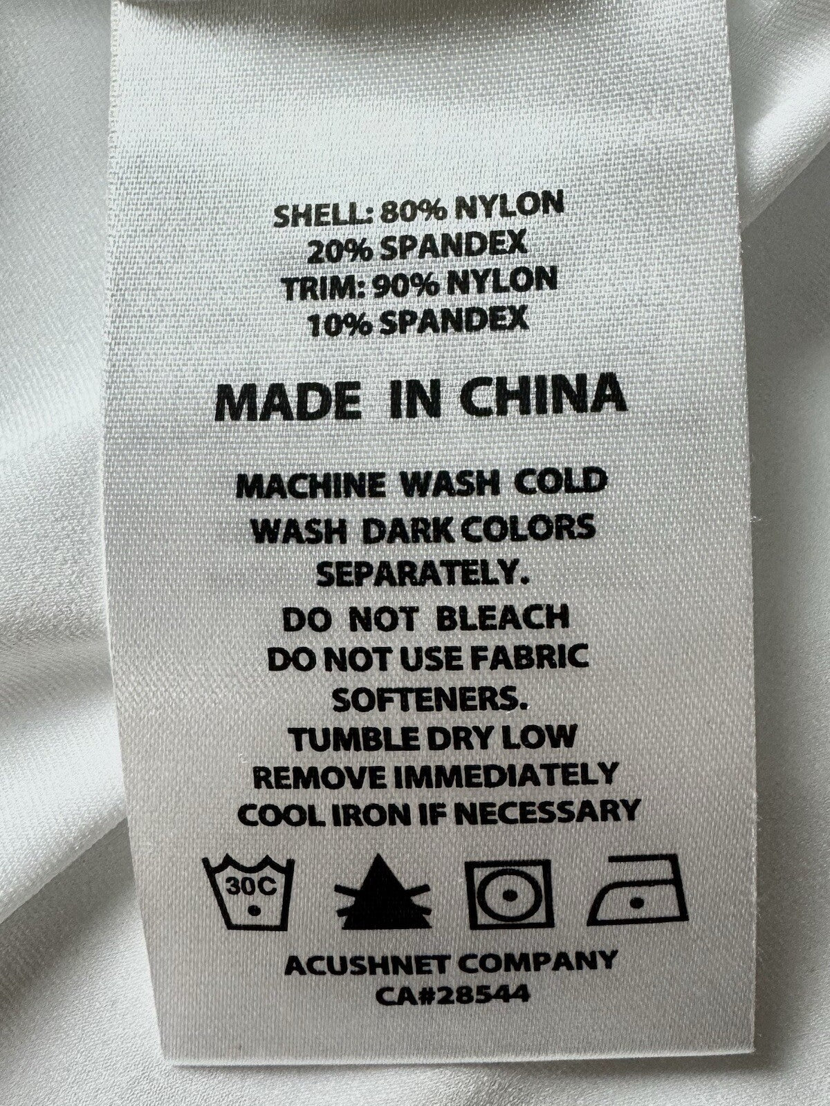 FJ FootJoy Women's Golf White Sweatshirt Long Sleeves Sz M    (B.121)