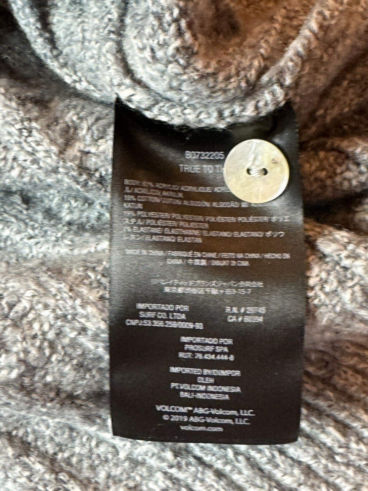 VOLCOM Women's Gray Sweater Size S  (56)