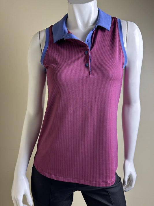 Under Armour Women's Golf Tennis Shirt Sz M. (B.135)