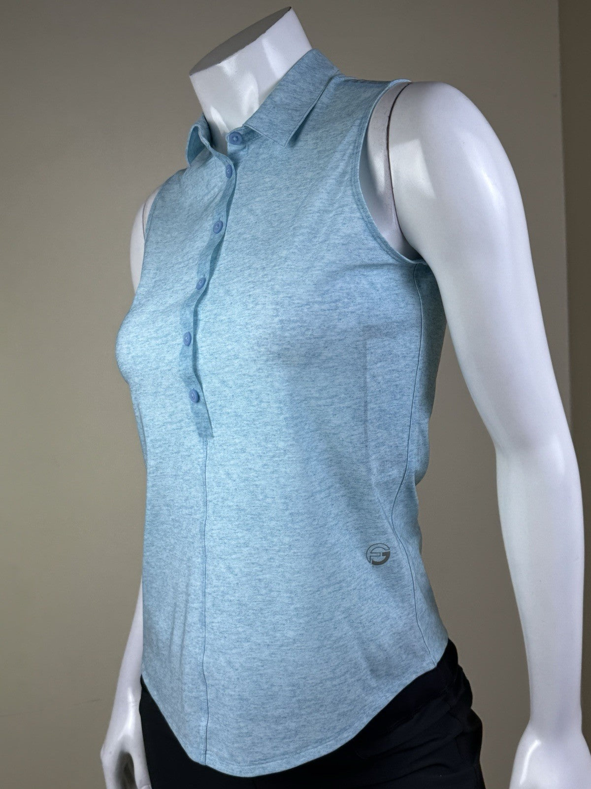 Foray Golf Women’s Sleeveless Golf Polo Shirt Sz XS.      (B.181)