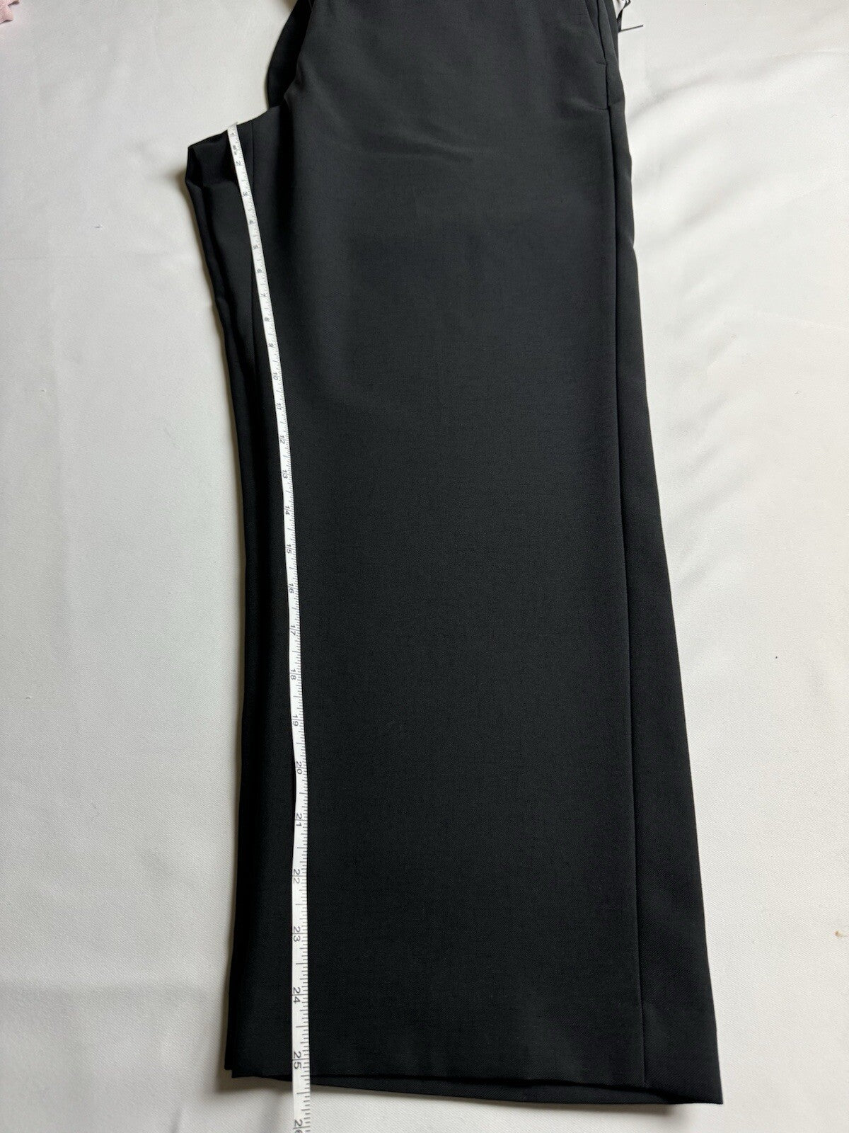 $99 DKNY Women's Black Belted Pants Sz 14  (B.94)