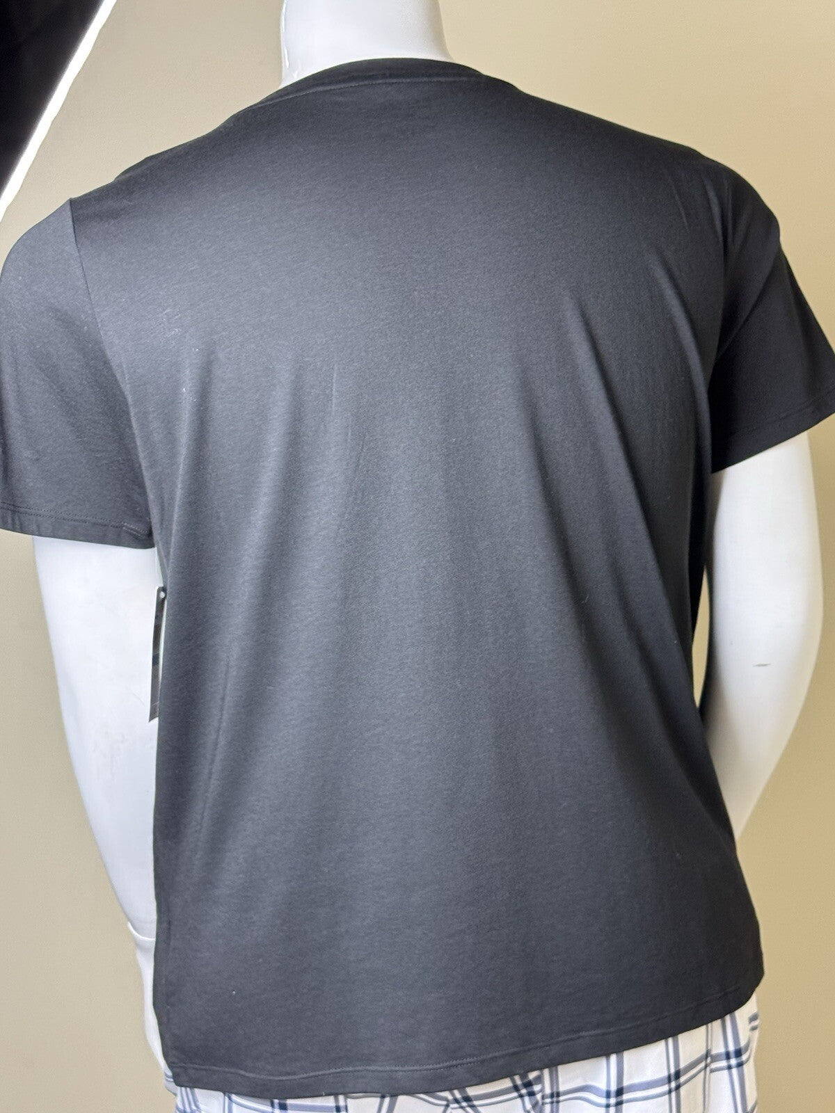 $88 Michael Kors Women’s Shirt Suede Logo Sz XL.  (B.127)