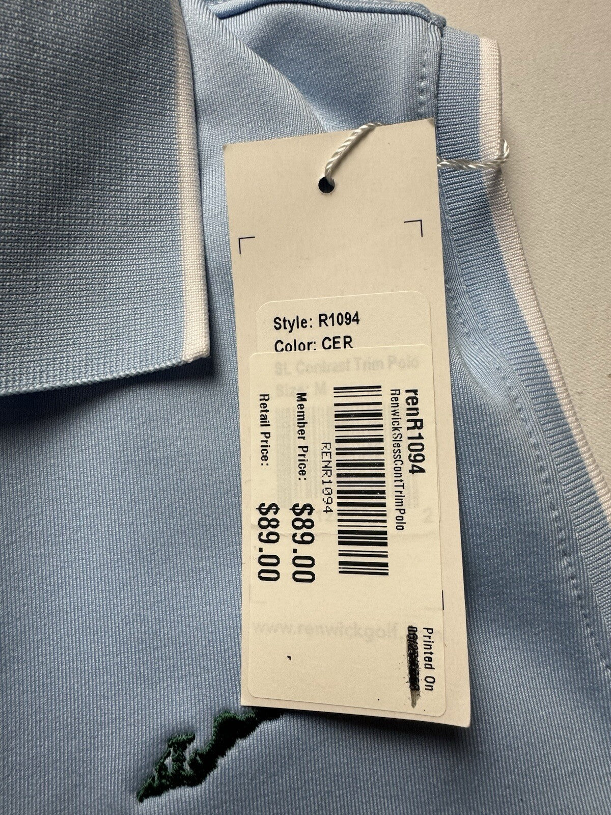 Renwick Women’s Polo Golf Shirt Sz M.    (B.132)