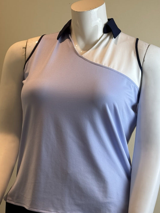 BELYN KEY Women’s Golf Shirt Sz L.    (B.167)