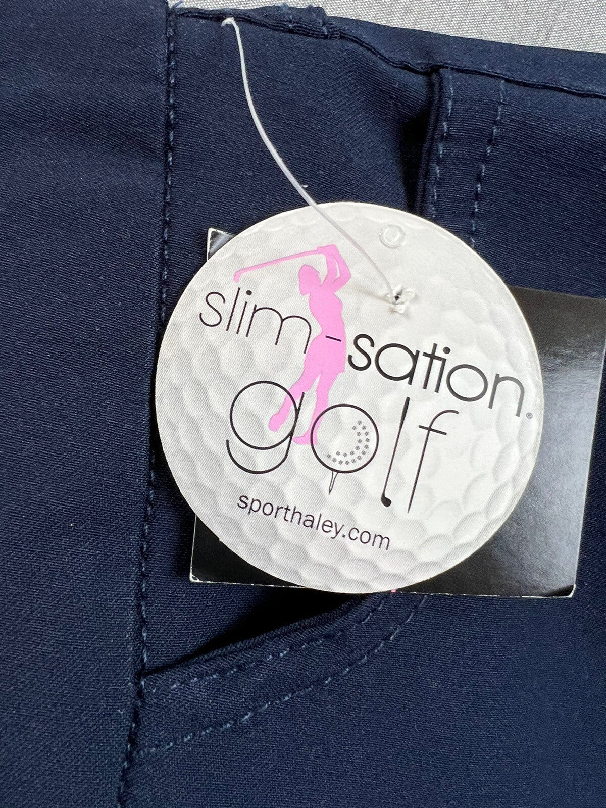 Slim Sation Women’s Golf Pants Navy Size 2