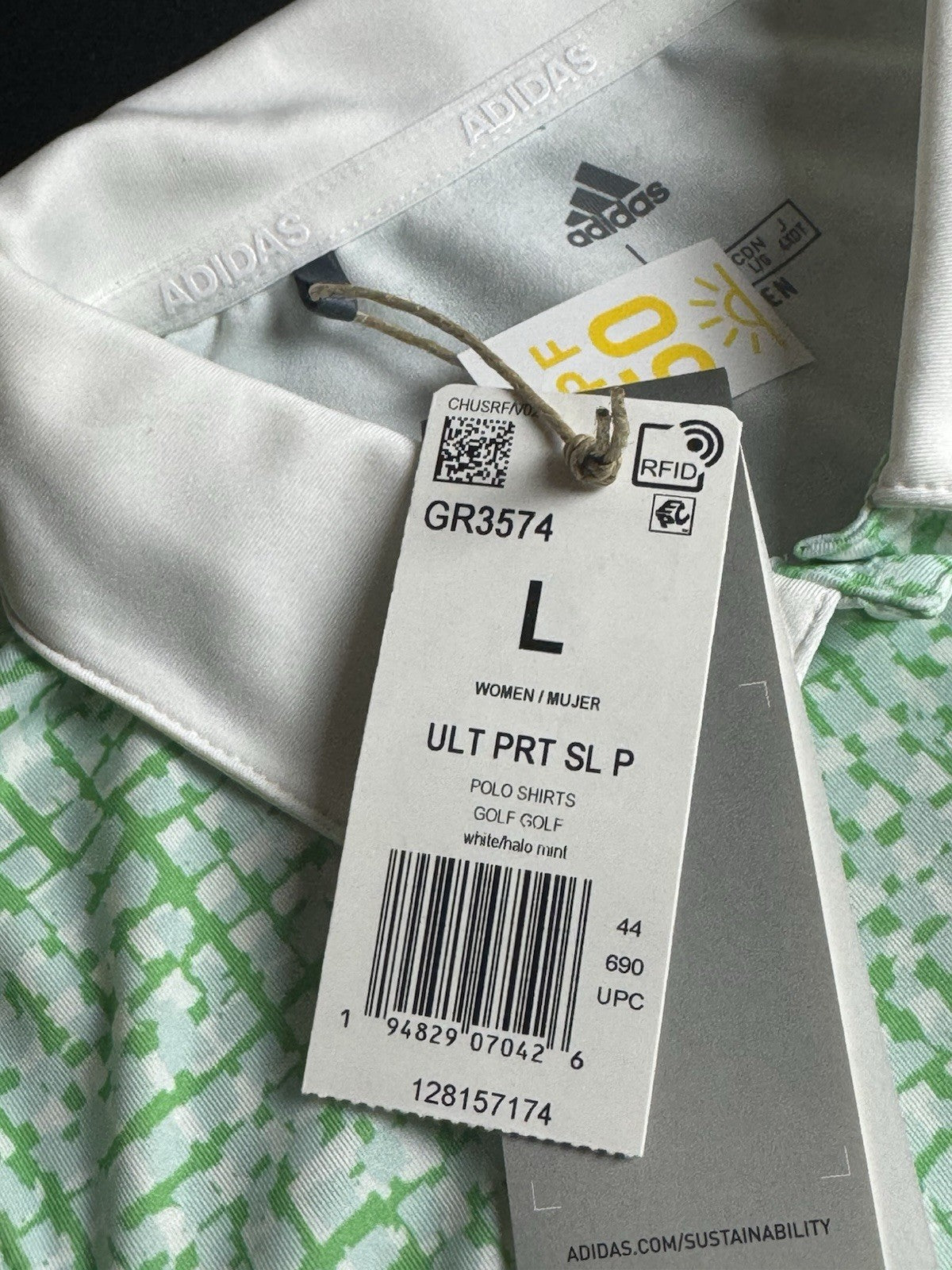 Adidas Women’s Golf Shirt Sz L    (B.172)