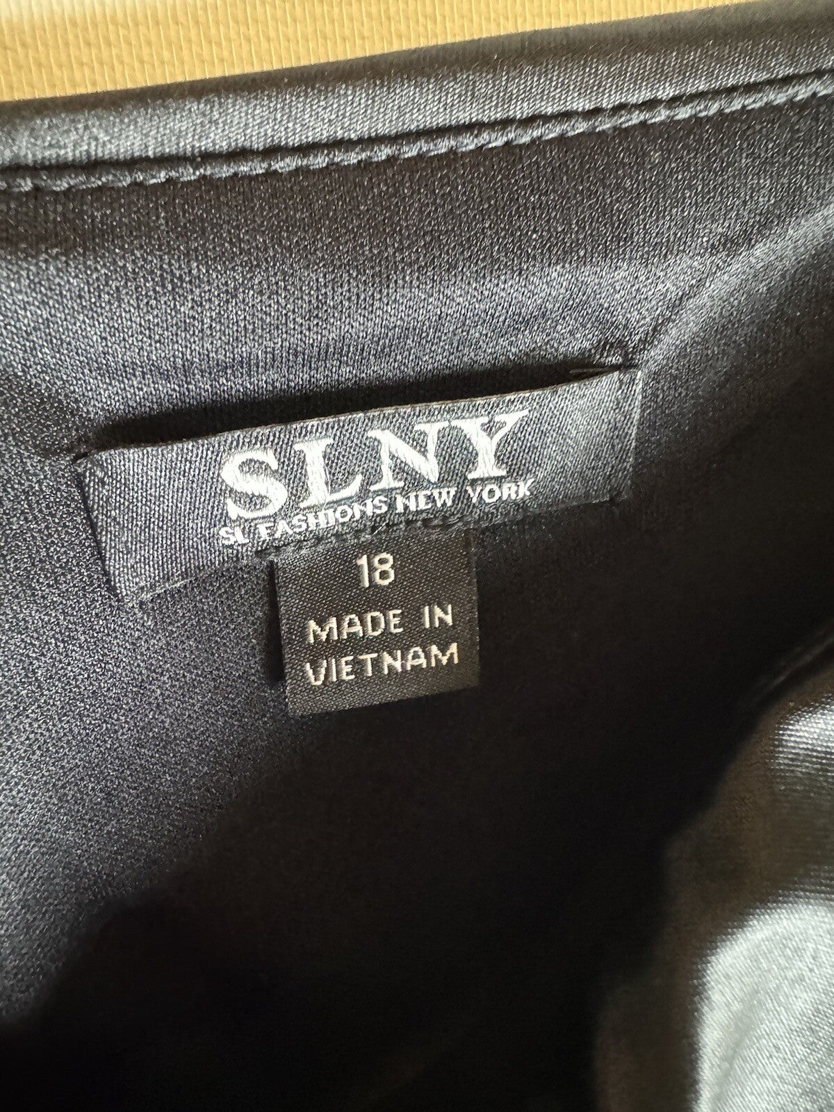 SLNY Womens Black Dress Sz 18 (57)