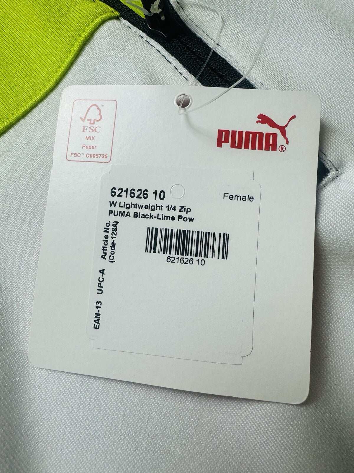 Puma Women's Half Zip Pullover Sweatshirt Size S.   (B.105)