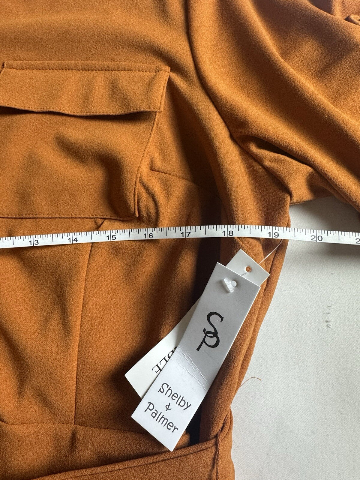 Shelby & Palmer Women’s Belted Dress Size 16  (B.129)