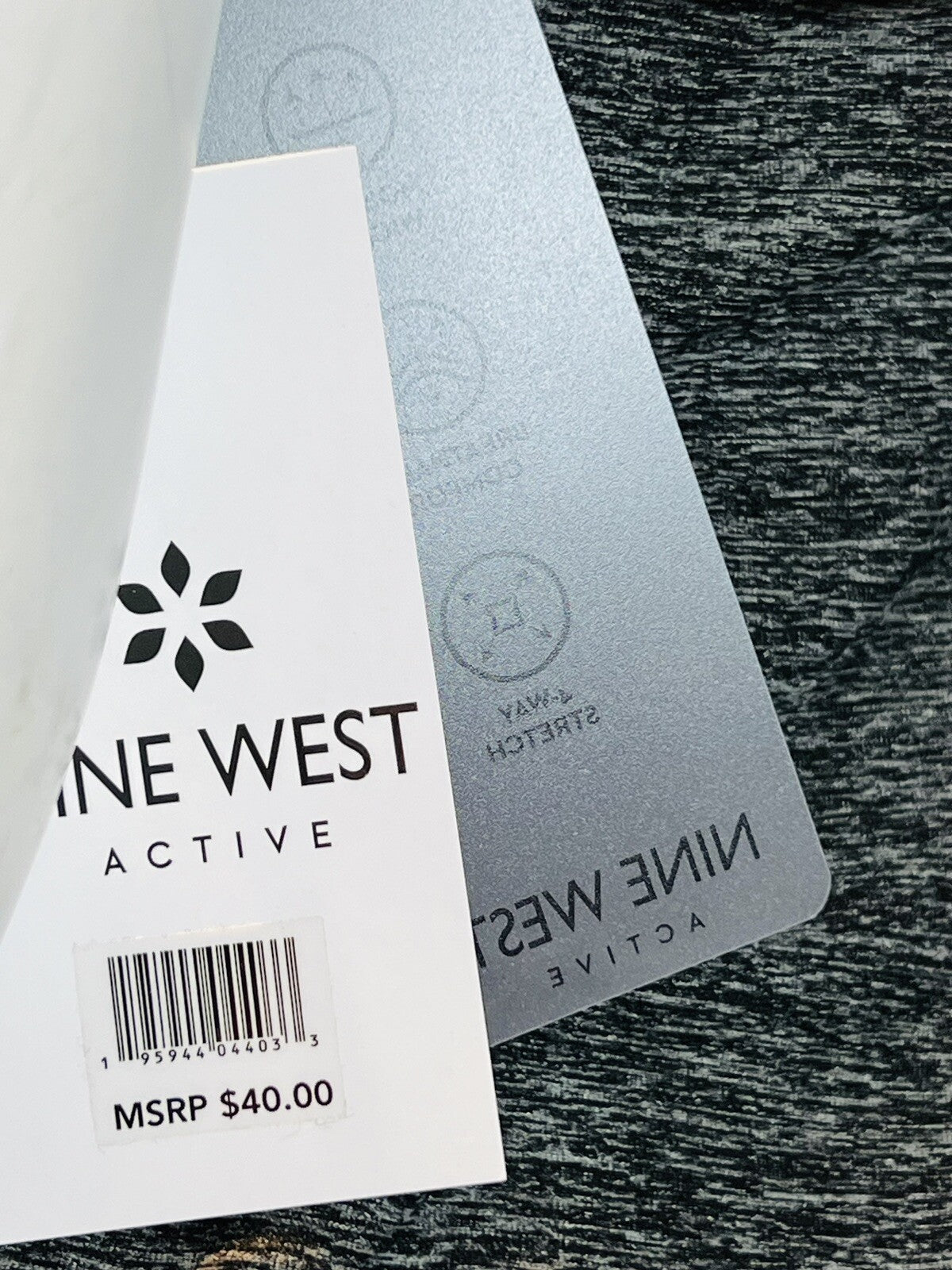 Nine West Women's Relaxed Fit Tank Top Size 3XL Gray (B.05)