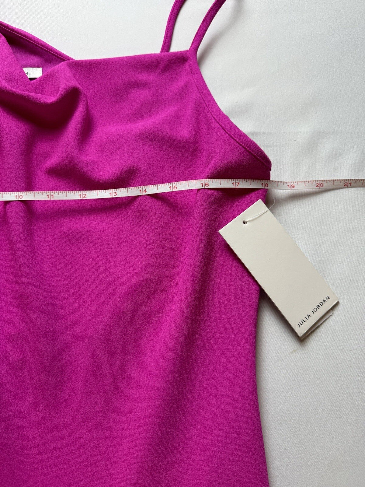 JULIA JORDAN Women’s Pink  Lined Fit + Flare Dress Sz 10.   (B.78)