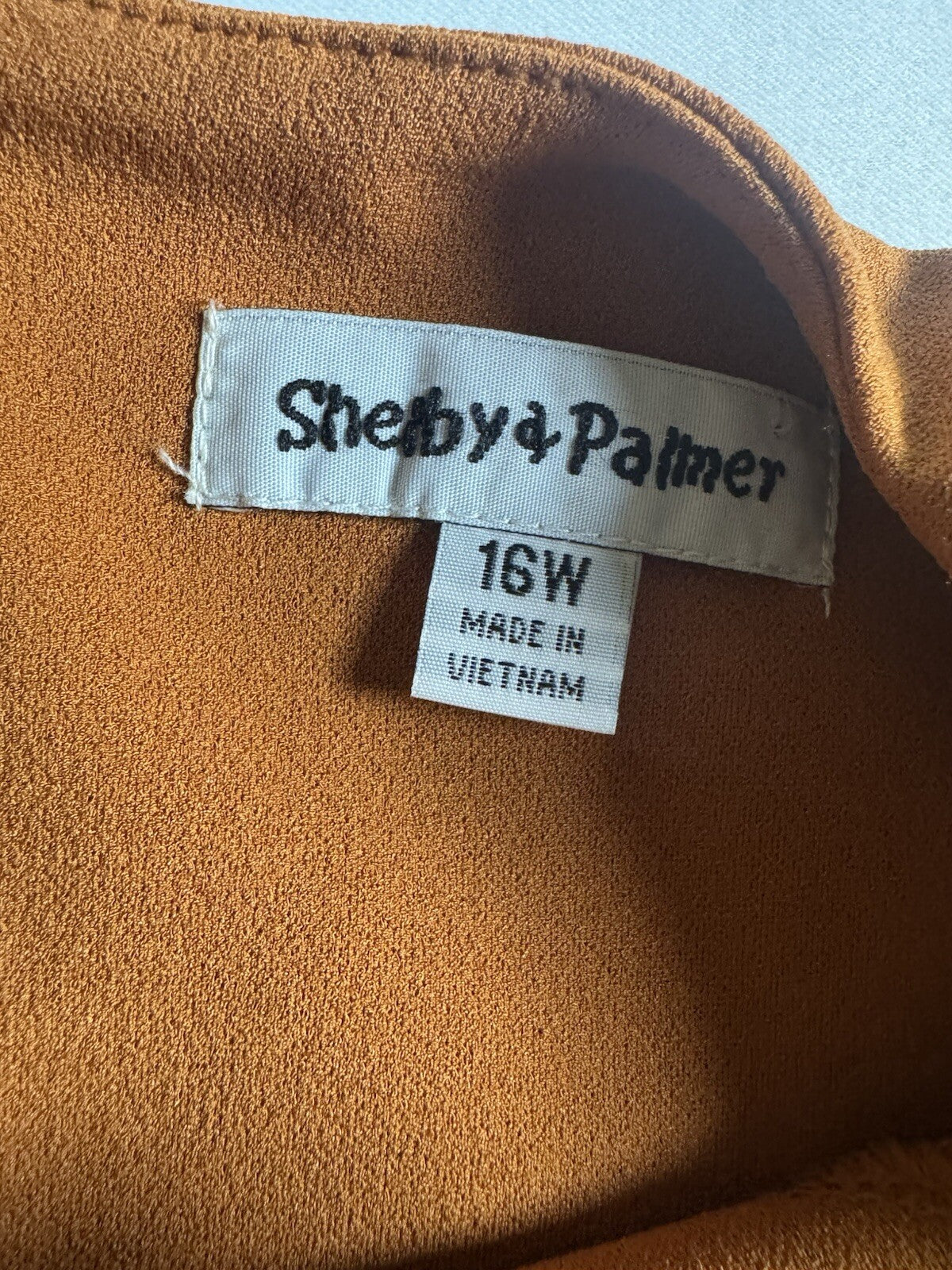 Shelby & Palmer Women’s Belted Dress Size 16  (B.129)