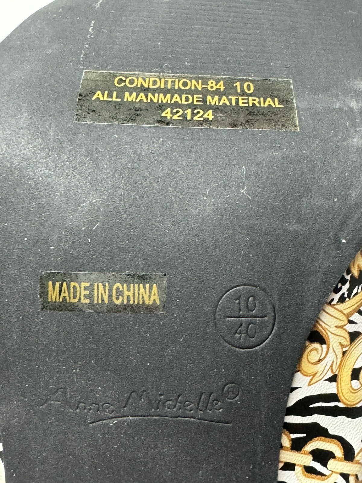 Anne Michelle Baroque Patterns Boots Size 10