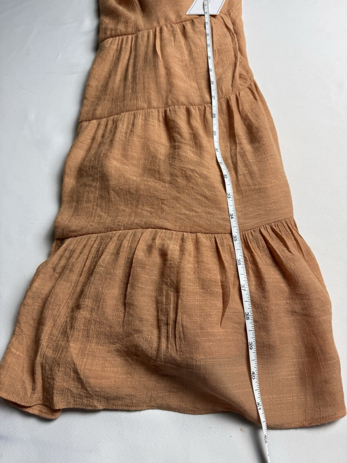 $99 1 State Women’s Toasted Nut Color Dress Sz 2X    (B.144)