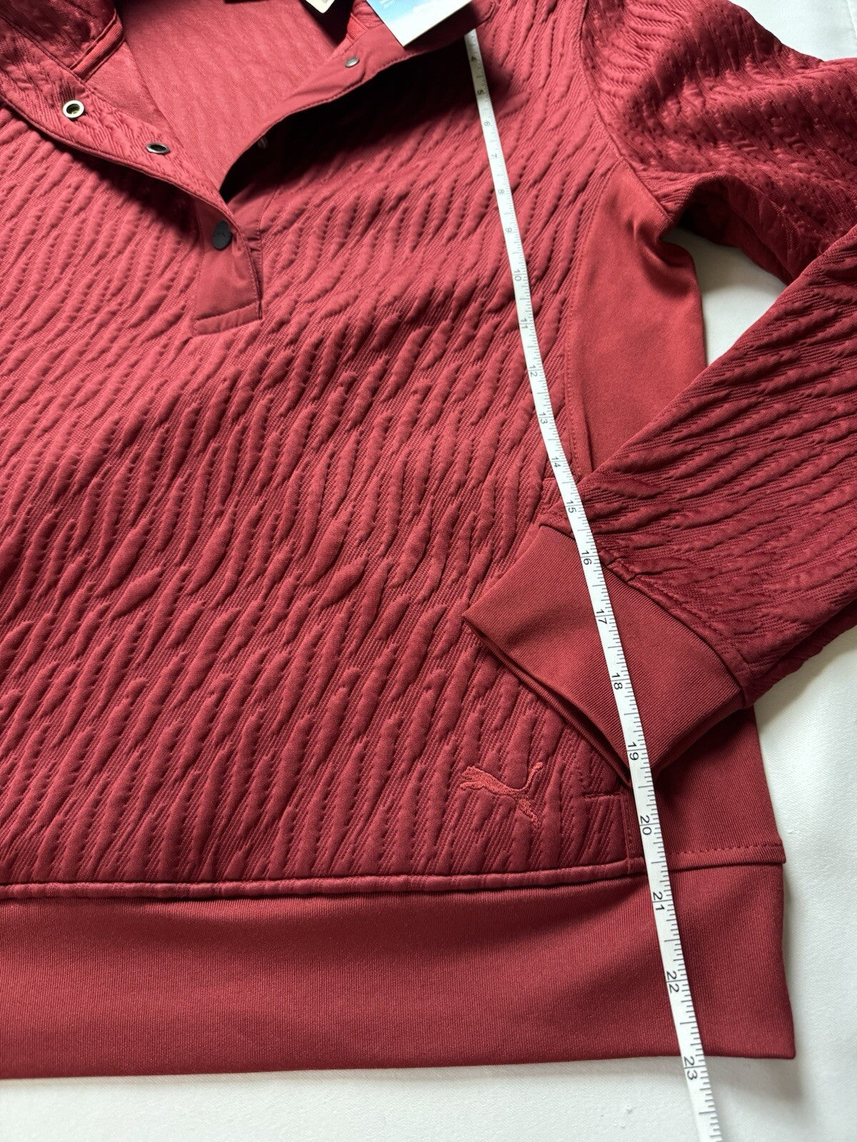 Puma Women's Golf Sweater Maroon Size S.   (B.126/5)