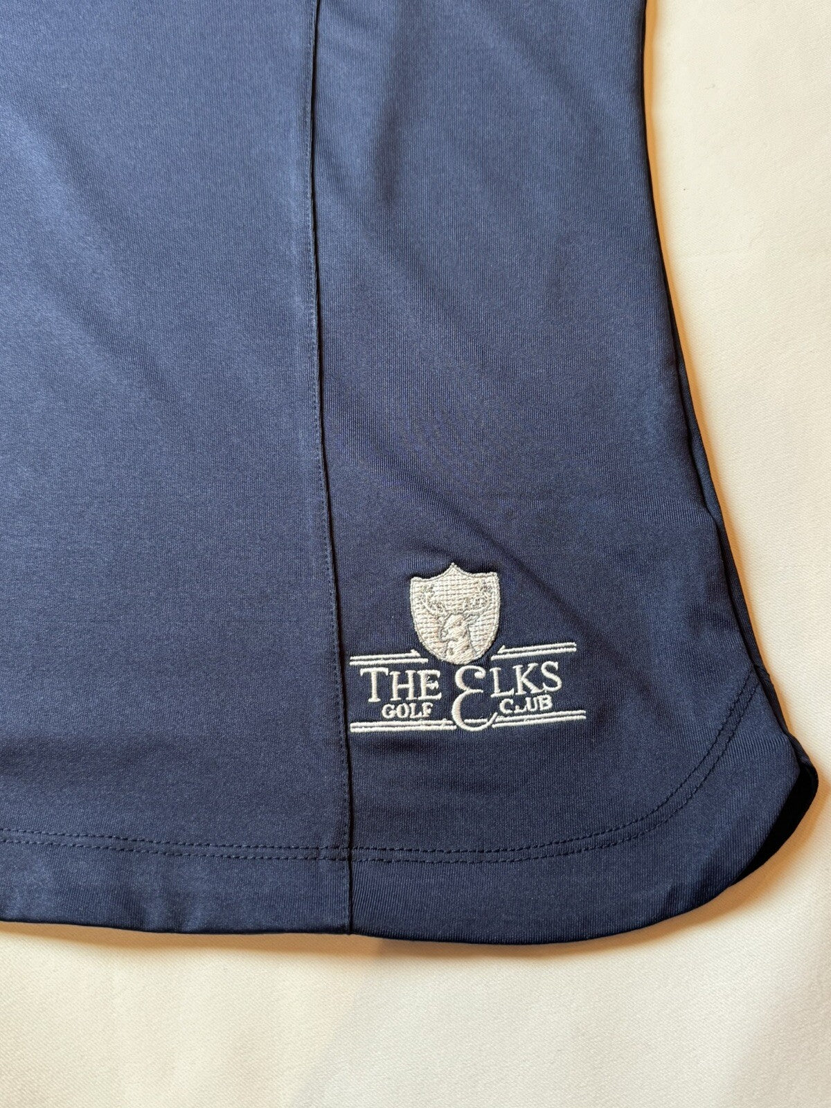 Kate Lord Women’s Size 2XL Short Sleeve Polo Golf Shirt Navy.   (B.53)